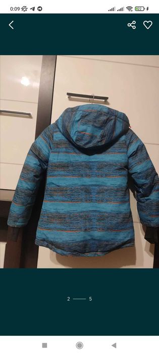 Терміново продам Куртка термо зимова 122см