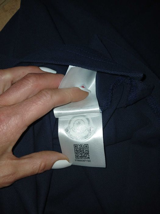 Granatowa koszulka polo Moncler L