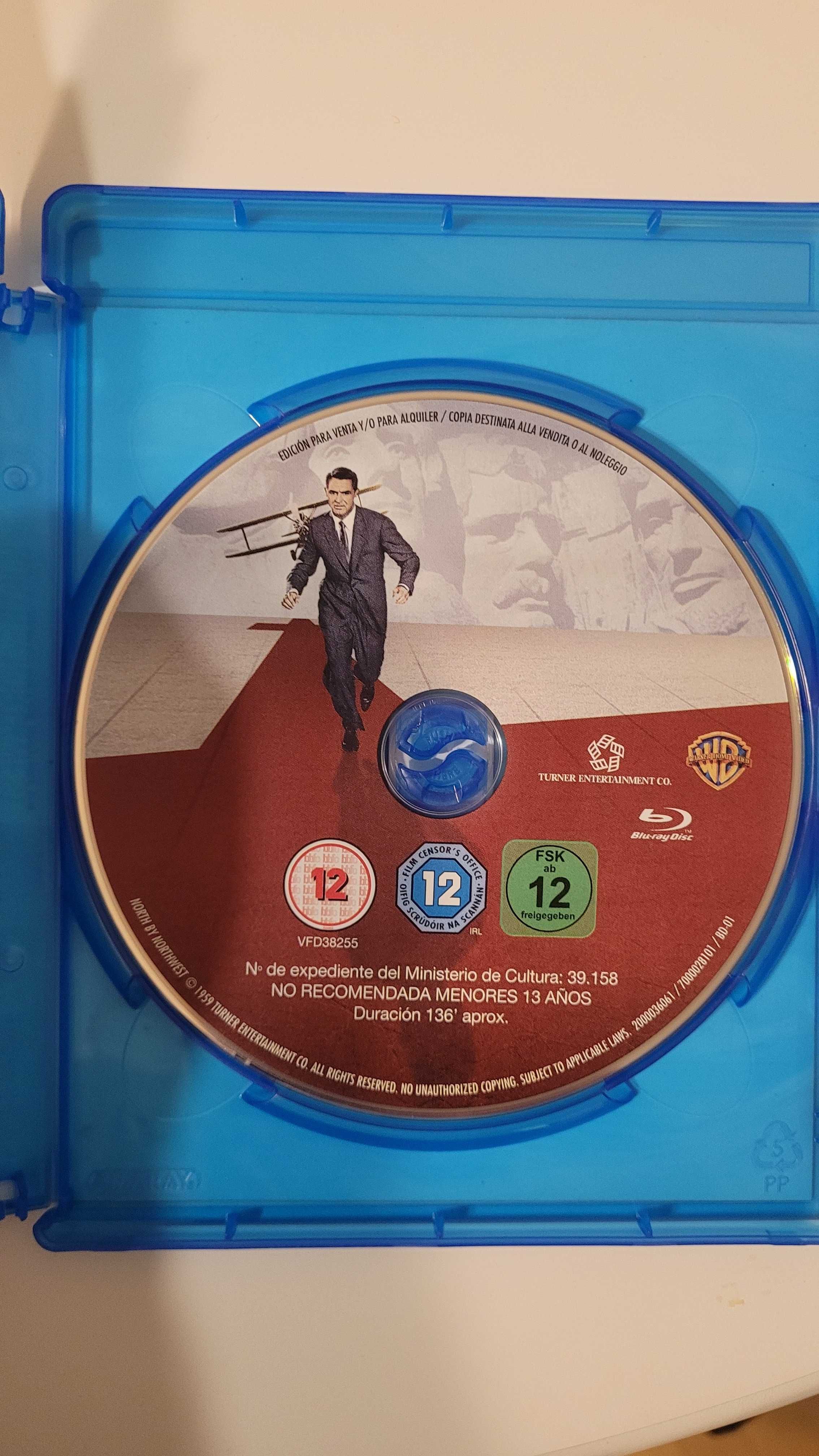 Północ północny zachód North by Northwest BLU RAY ANG Hitchcock