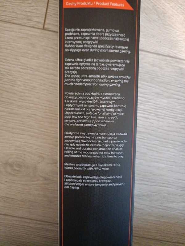 Podkładka Gamingowa Hiro - Hiro gaming mousepad.
