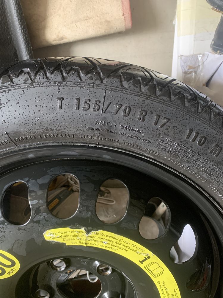 Докатка 155/70  R17  5*112  рад.   66.6 мм