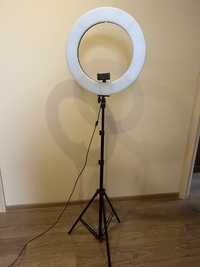 Lampa LED Ring 46cm + statyw