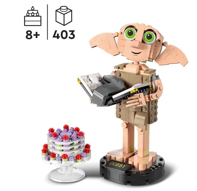 Nowy Zestaw LEGO Harry Potter Skrzat domowy Zgredek (PROMOCJA)