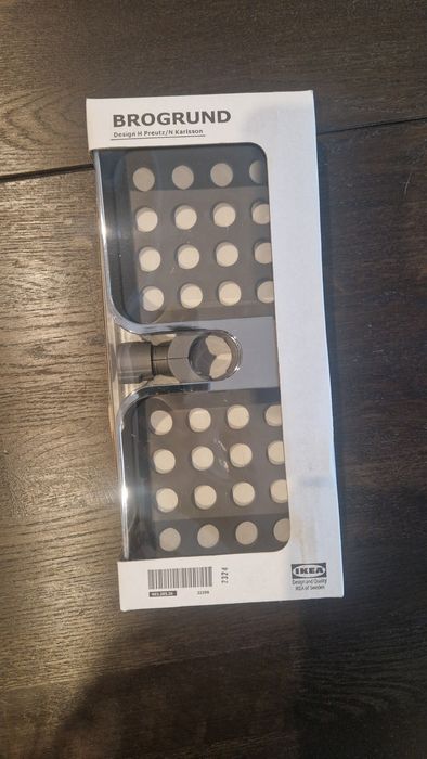 BROGRUND półka ścienna łazienkowa prysznicowa IKEA