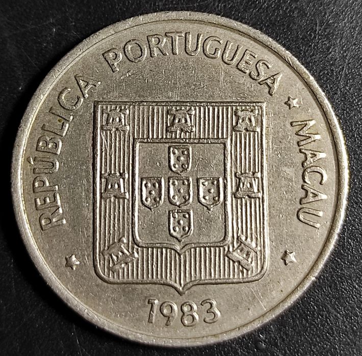5 Patacas 1983,. Macau MBC/BELA