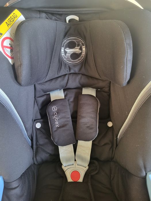 Cybex Aton 5 z bazą ISOFIX + adaptery – stan bardzo dobry