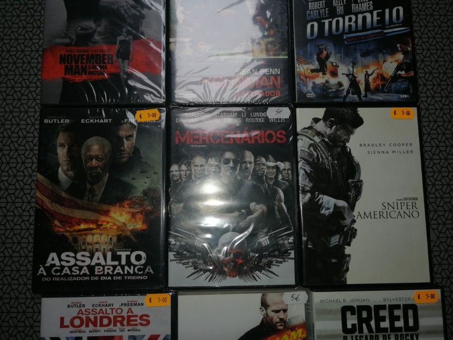 Filmes Dvd de Acção / Suspense.