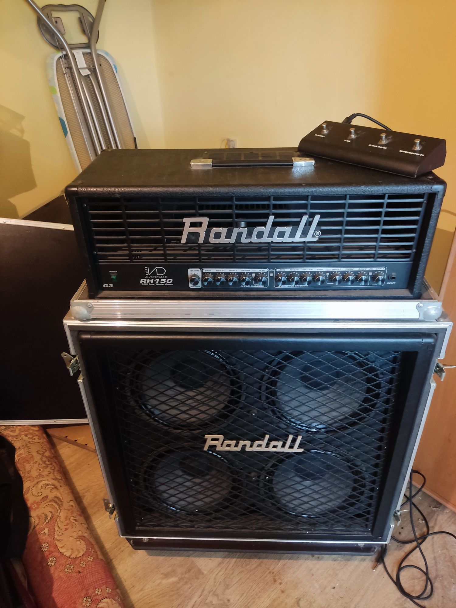 Wzmacniacz Randall RH150 G3 + kolumna 4x12