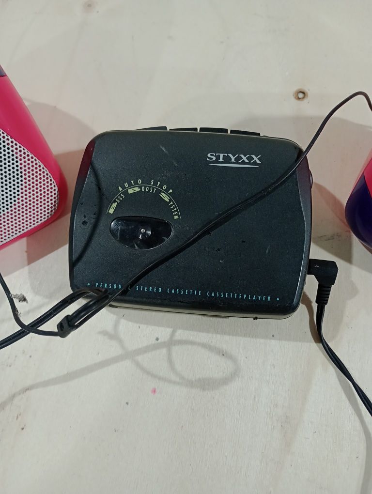 Retro wolkman plus głośniki