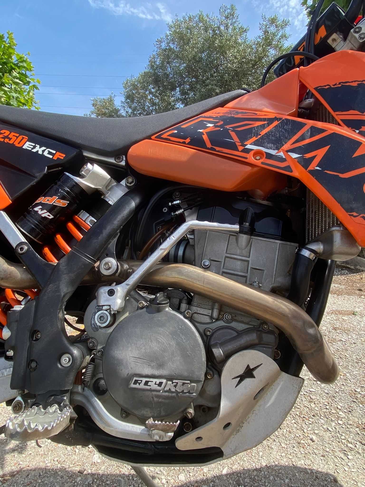 2007 KTM exc-f  250 MATRICULADA