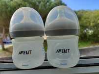 Conjunto 2 Biberōes Avens de até 125ml com pouco uso 5€