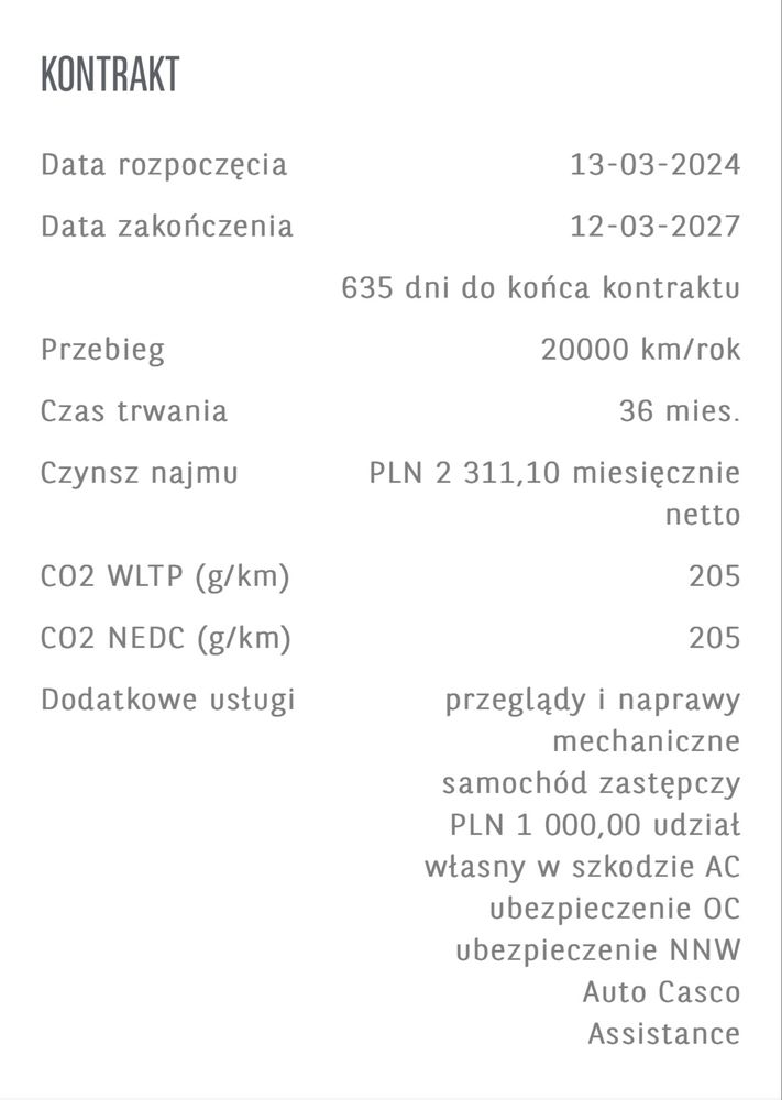 Odstąpię wynajem długoterminowy Fiat Ducato L3H2