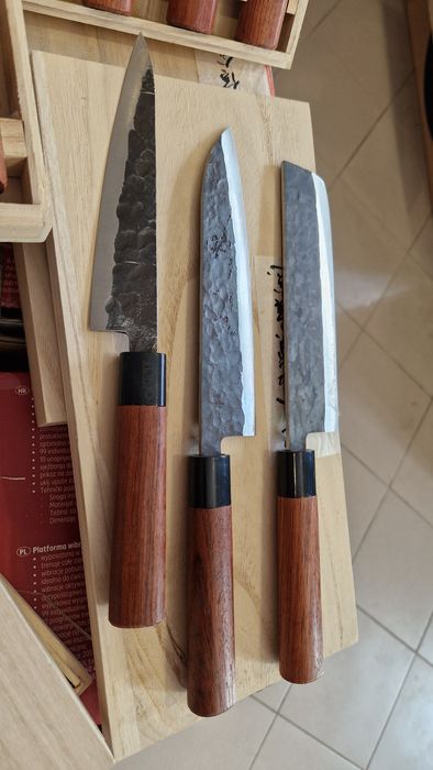 Якісний набір кованих ножів кухаря Tokyo Kitchenware