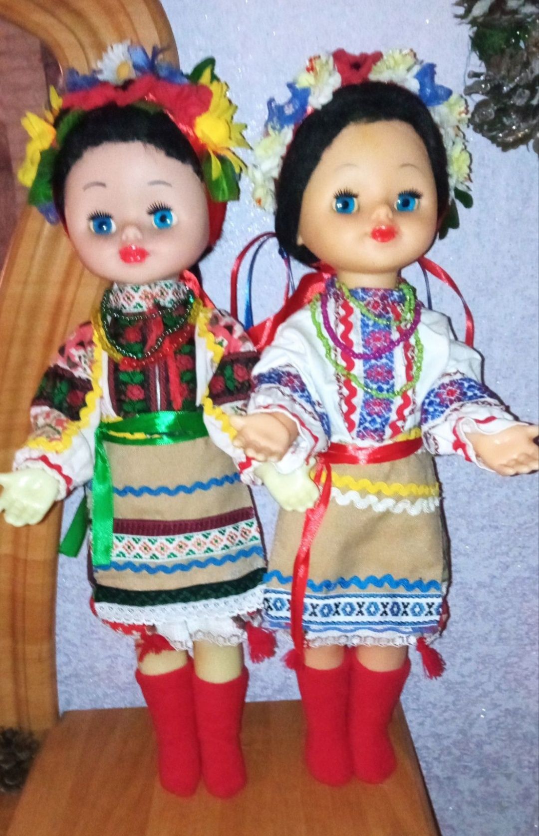 Лялька Українка. Кукла. СССР. Пвричковая. Украинка.