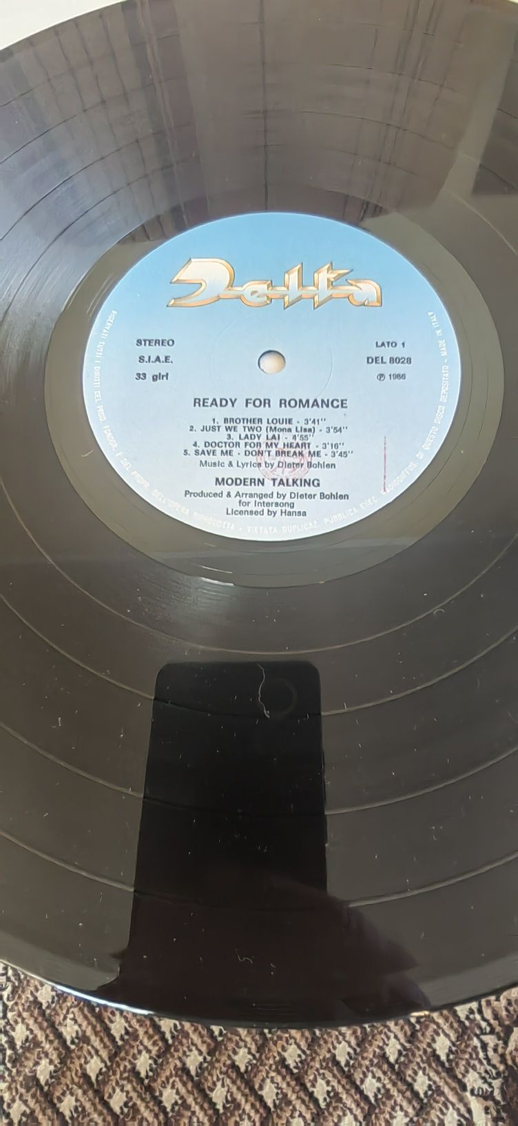 Modern Talking - Ready For Romance, The 3rd Album, album winylowy