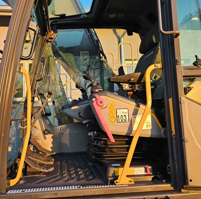 VOLVO EC250ENL Rototilt Indexator Szczypce Oryginał Centralne Smarowan