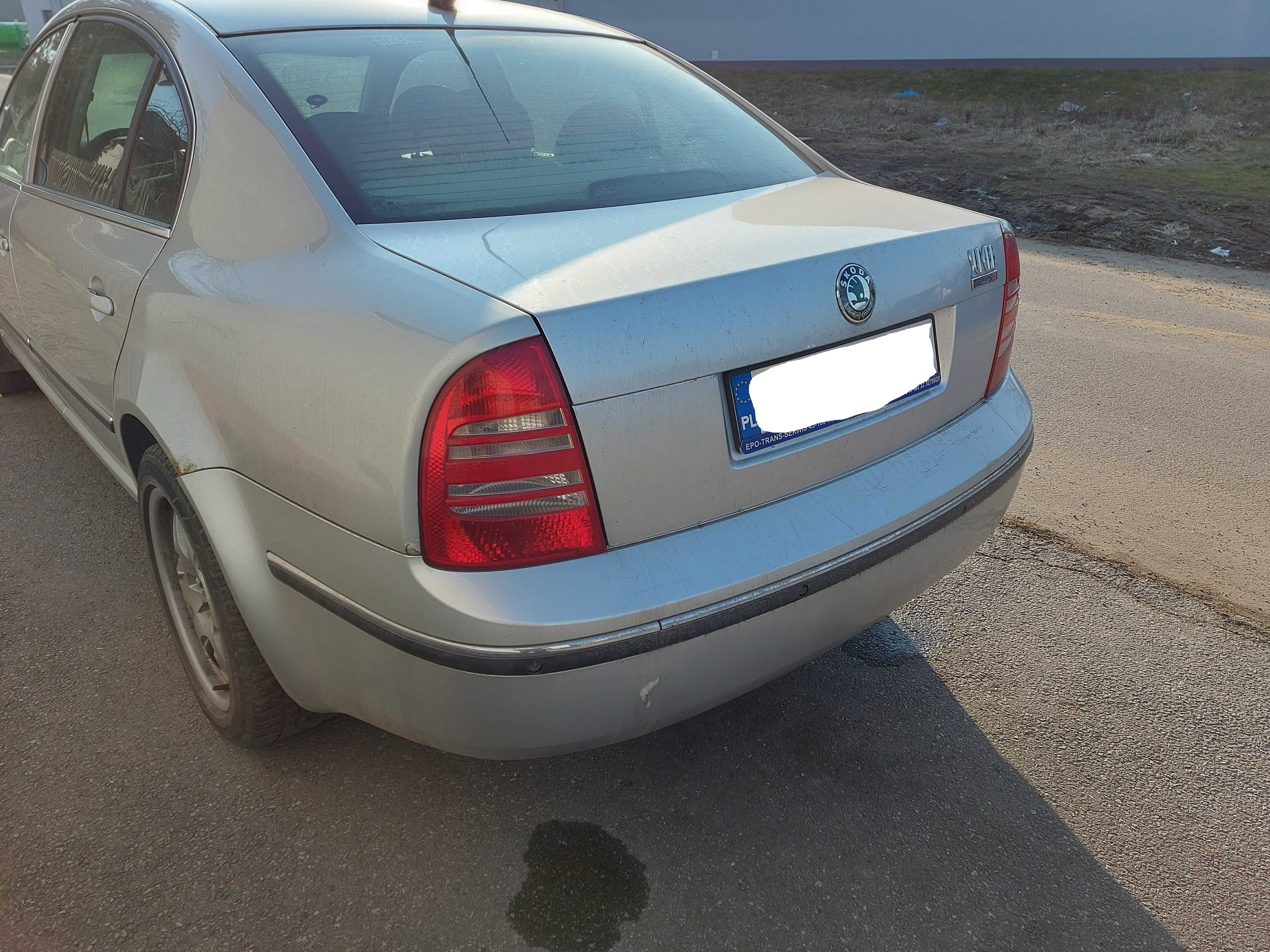 Drzwi Lewe Prawe Przód Tył Skoda Superb 1 01-08, 9102
