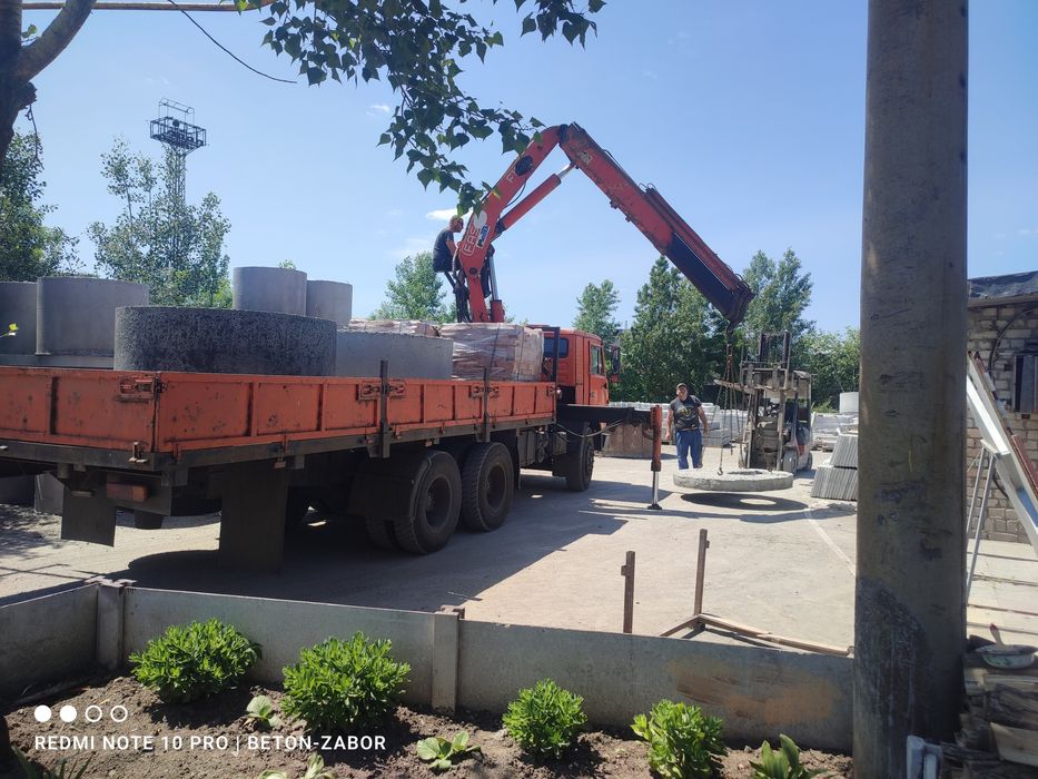 Бетонные кольца, крышки днища, Жб кольца, Еврокольца