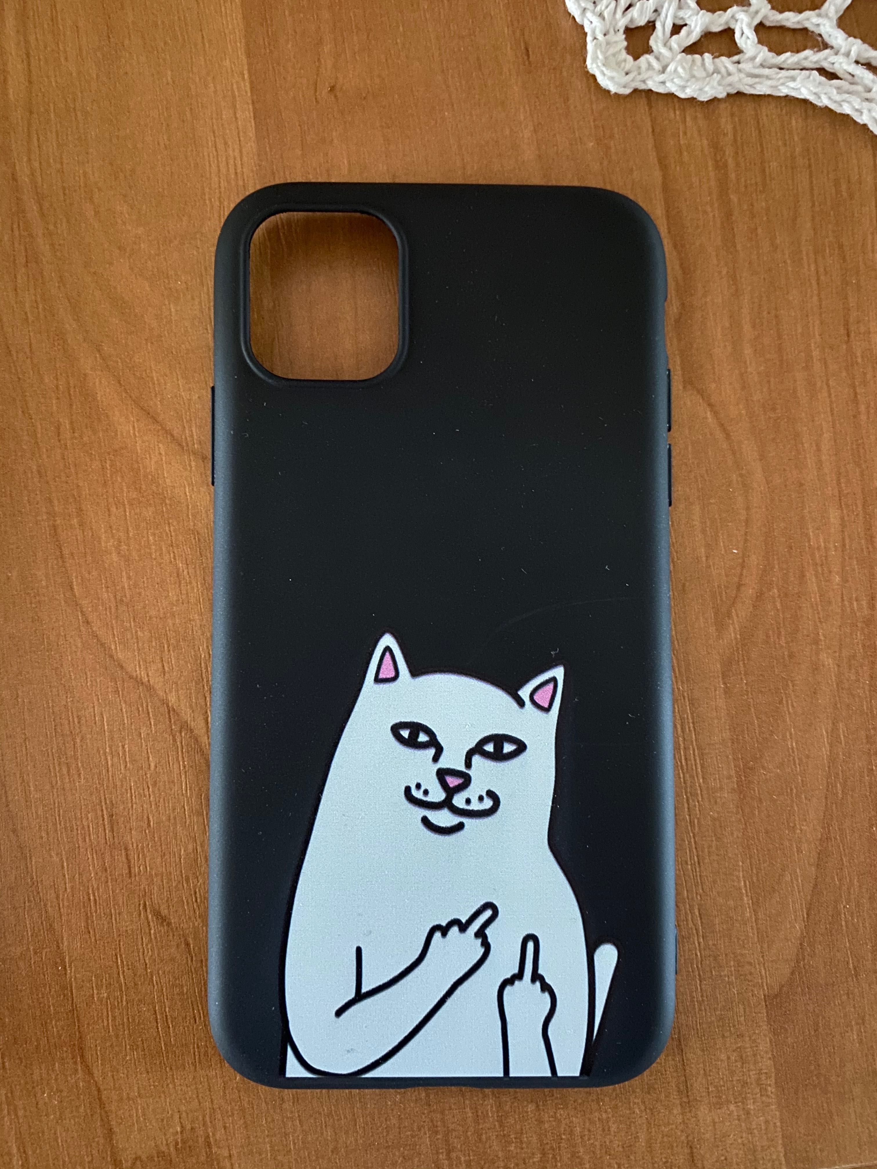 Etui case iPhone 11 cat kot