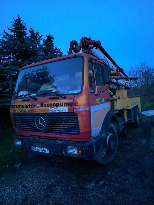 Mercedes Benz pompa do betonu