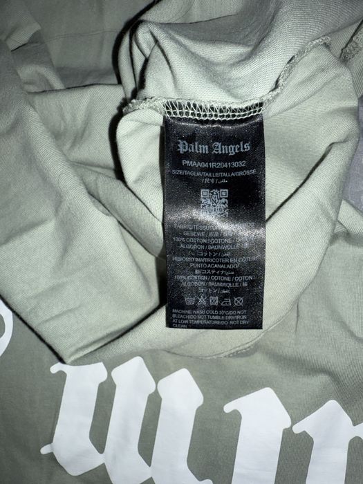 Футболка palm angels , розмір xs оверсайз