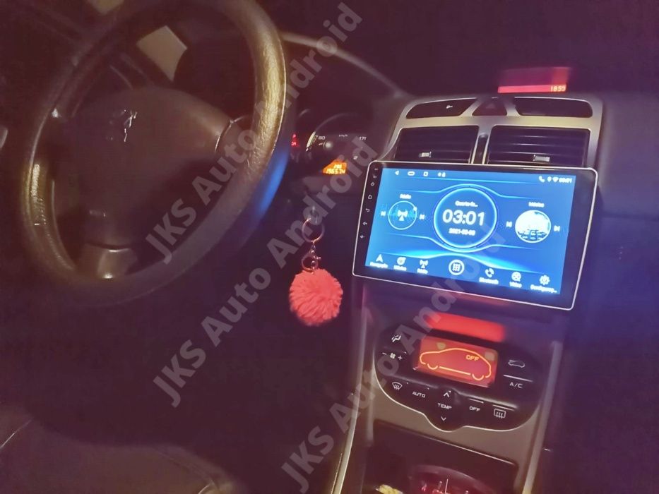 AutoRadio P/ Peugeot 307 Android 10-2G+16Gb/32Gb+Câmera/GPS_ Wif