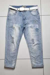 Spodnie boyfriend jeans damskie rozmiar 30/L