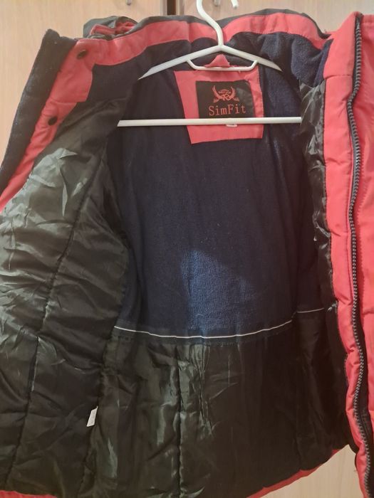 Куртка зимова для хлопчика 116р.