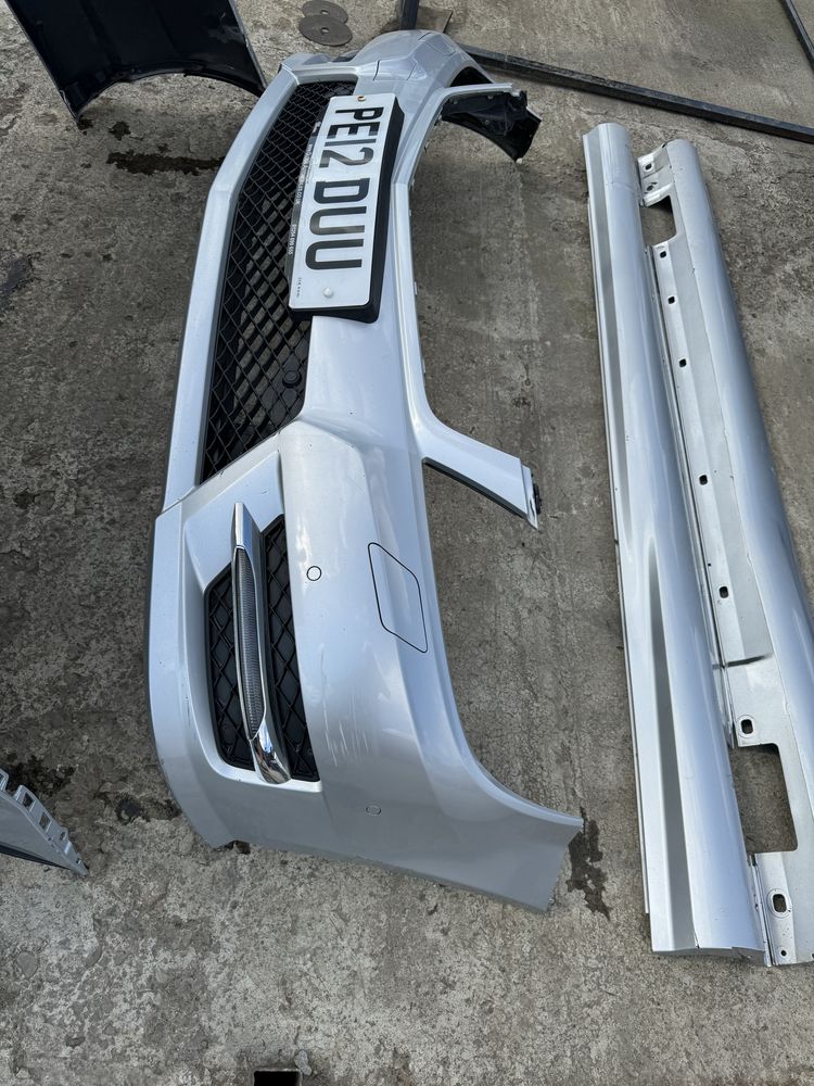 Бампера і пороги Mercedes W204 C-klass AMG рестайл