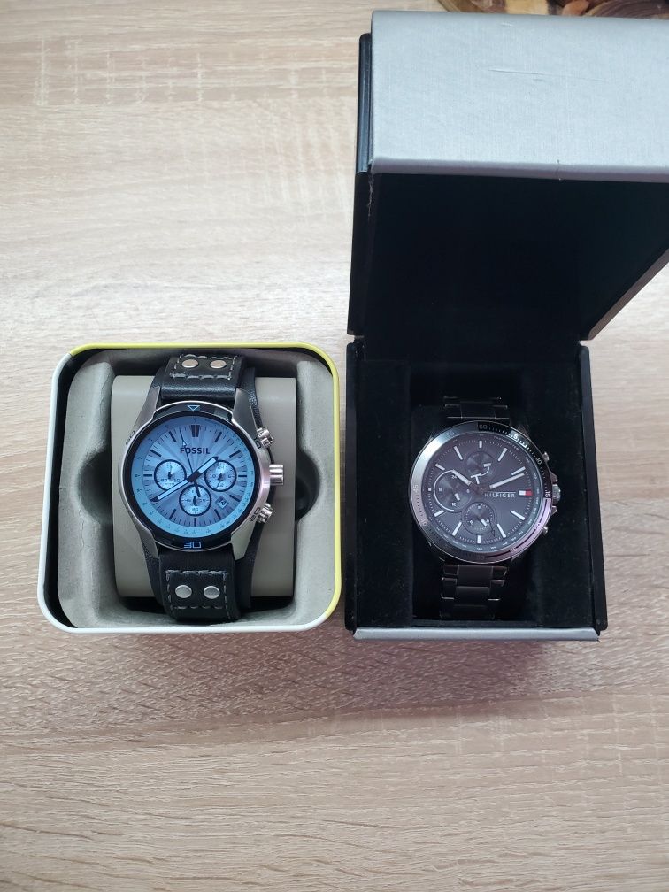 Годинник Tommy Hilfiger,Fossil оригінал часы