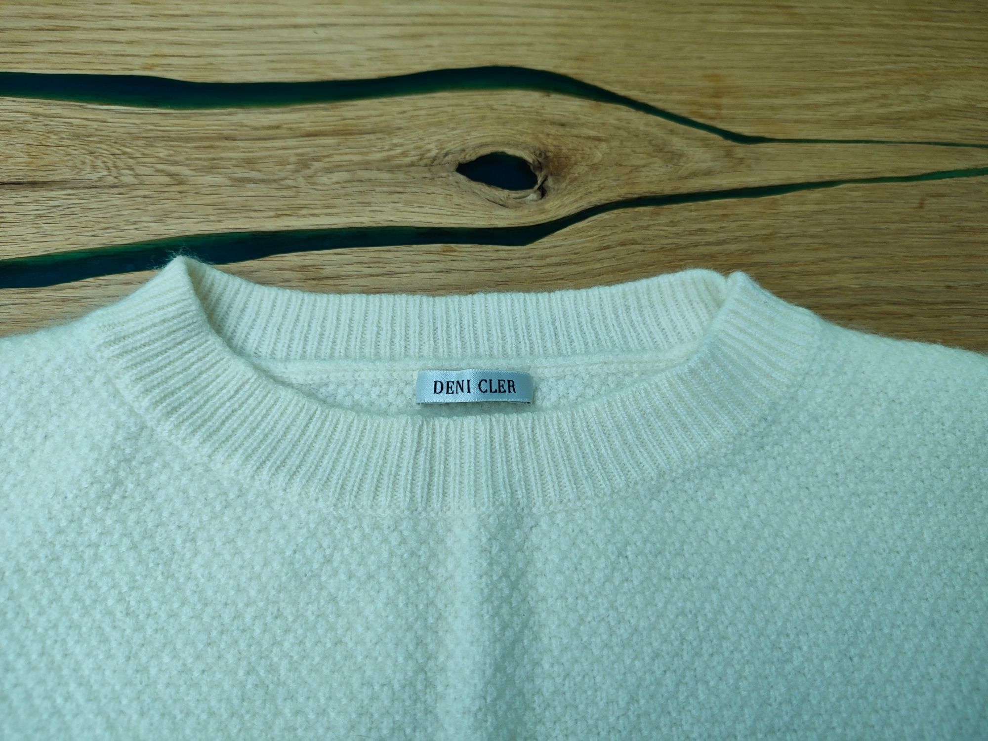 Deni Cler sweter z kaszmirem M