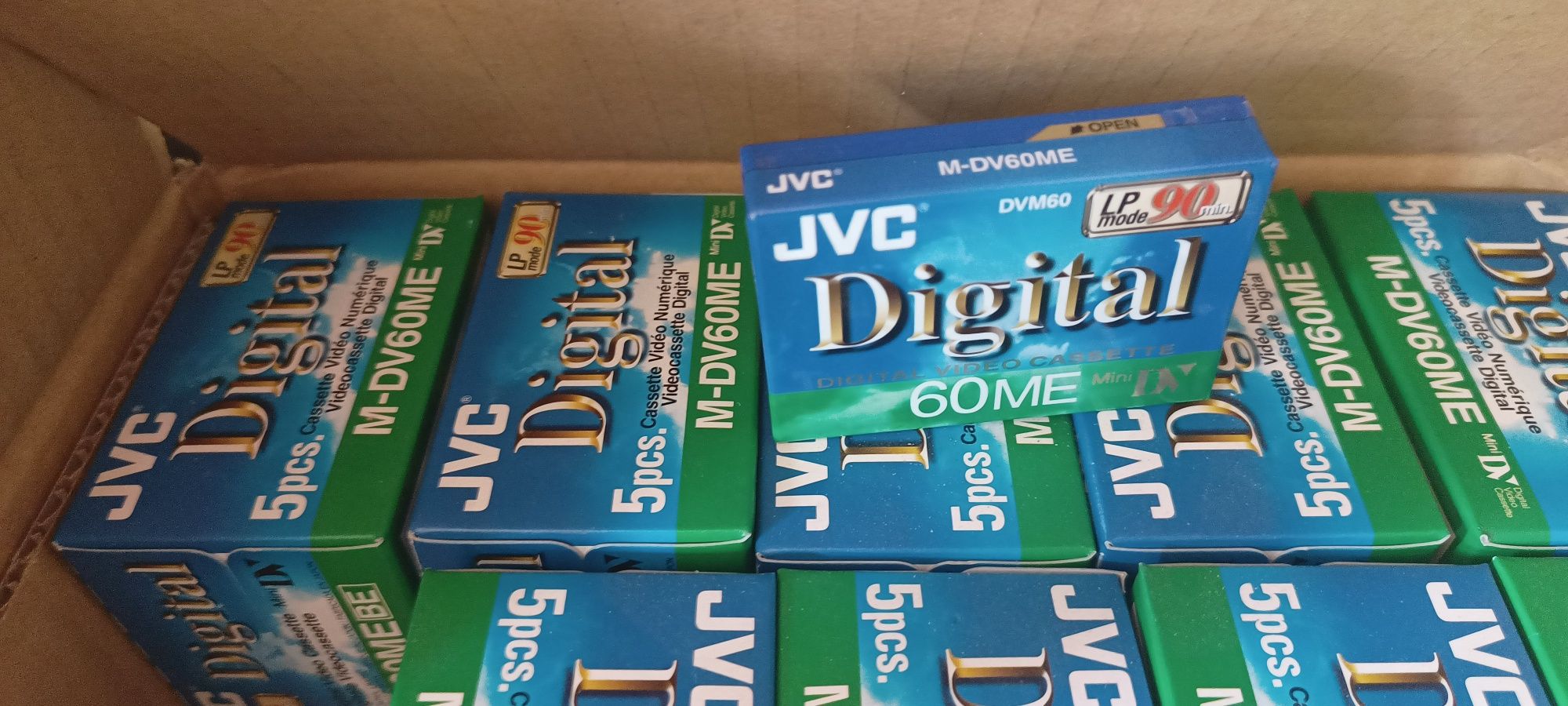 Mini DV JVC 5 sztuk