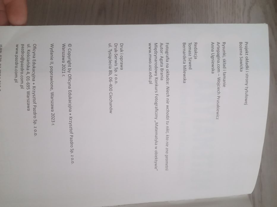 Zbiór zadań matematyka 3