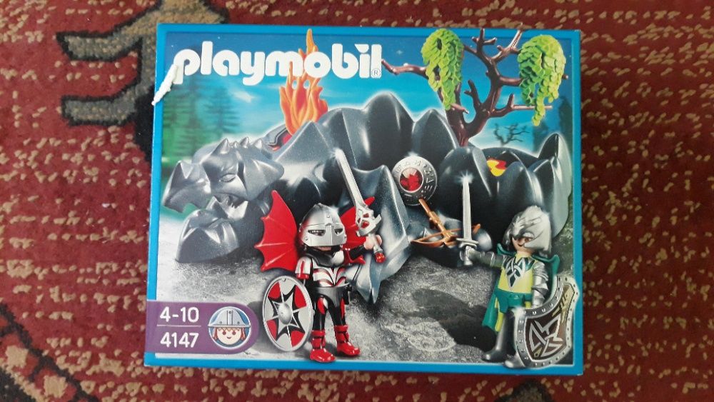 Playmobil 4147 Smocza Skała rycerze knights castle playmobile zabawki