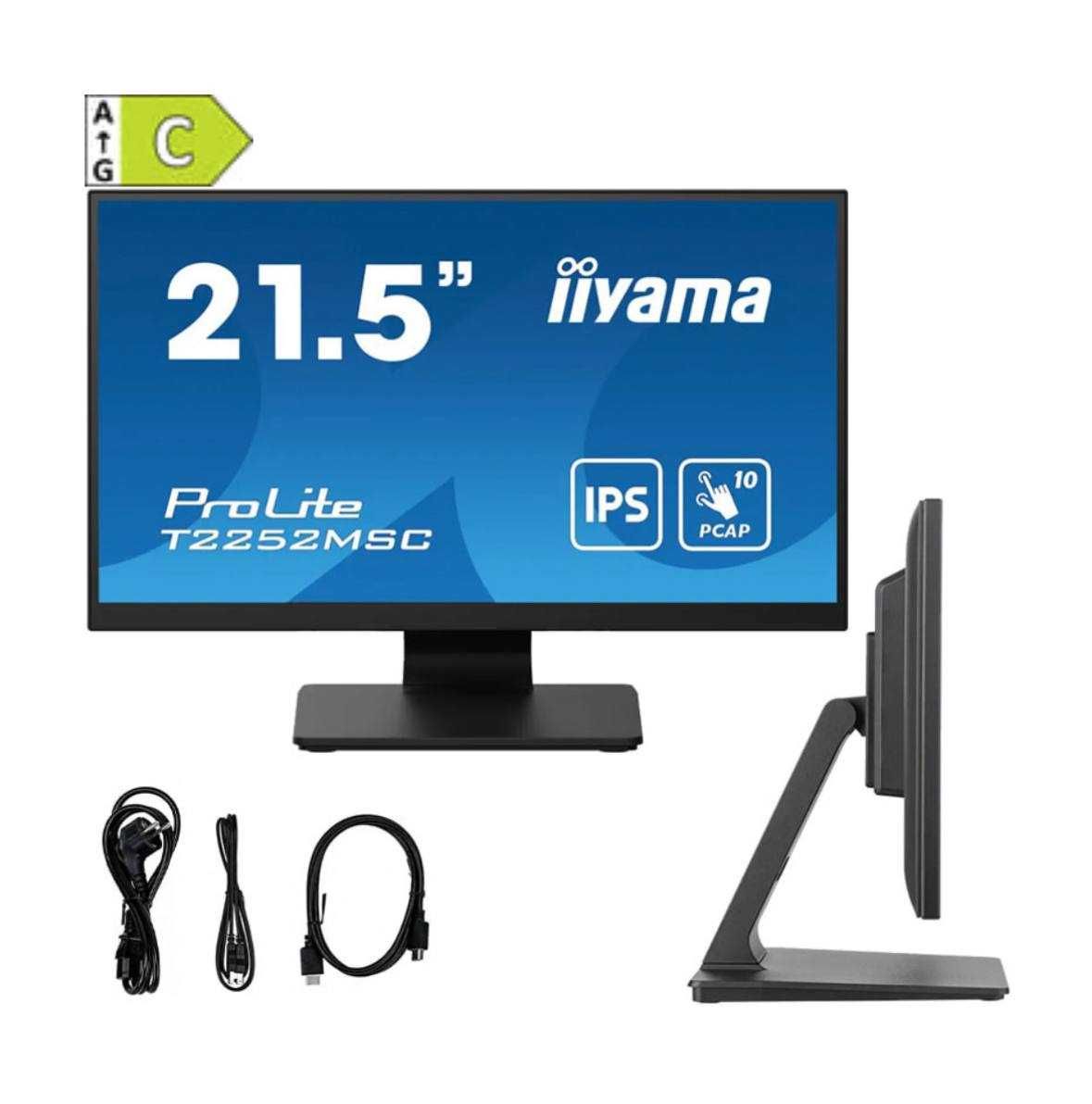 Monitor dotykowy iiyama 21,5" ProLite T2252MSC-B1