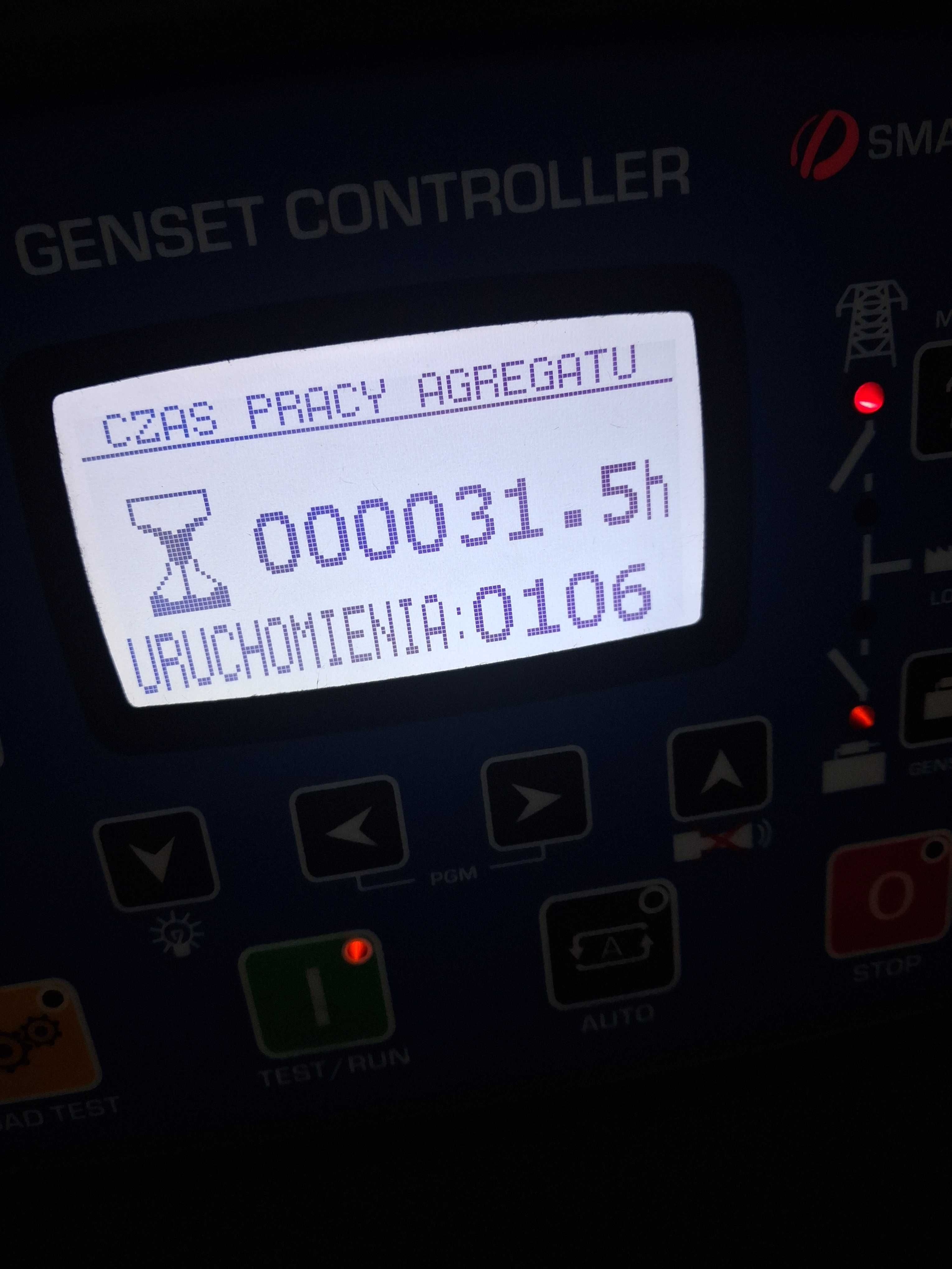 Agregat prądotwórczy PEX Pool 35kVA 33KW rok 2018 32godzin roboczych