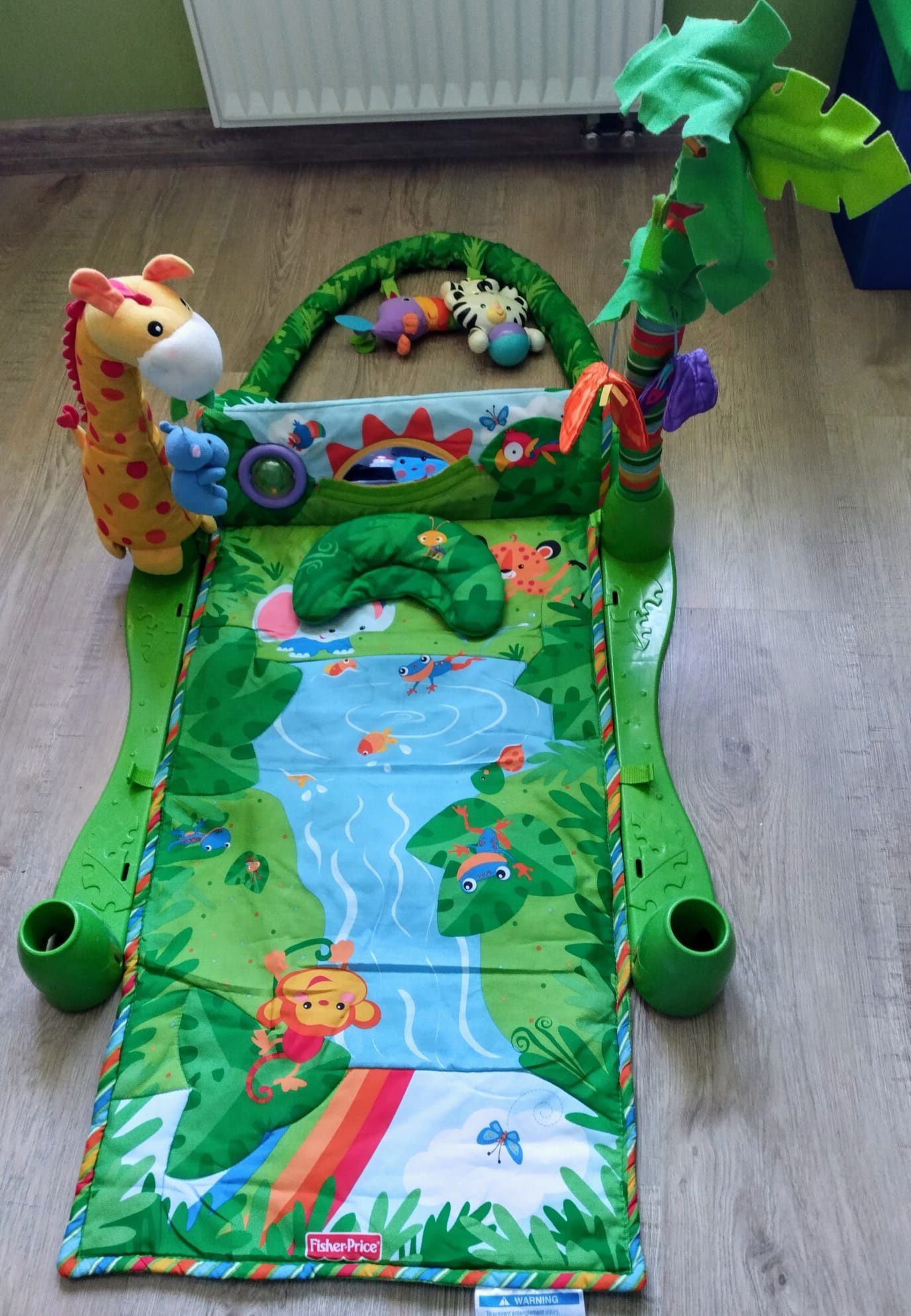 mata niemowlęca 0+ edukacyjna Fischer Price"Rainforest"-LasTrop&gratis