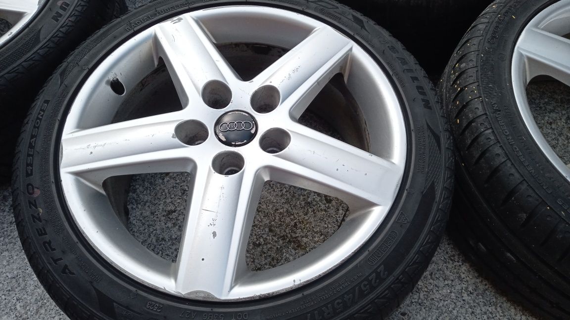 Koła 5 sztuk Audi A4 A6 5x112 17 Fundo