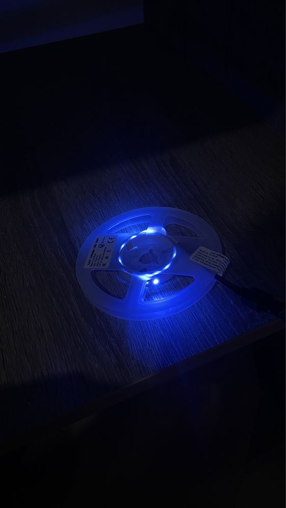 RGB Led Лента 1 м, разные цвета, пульт