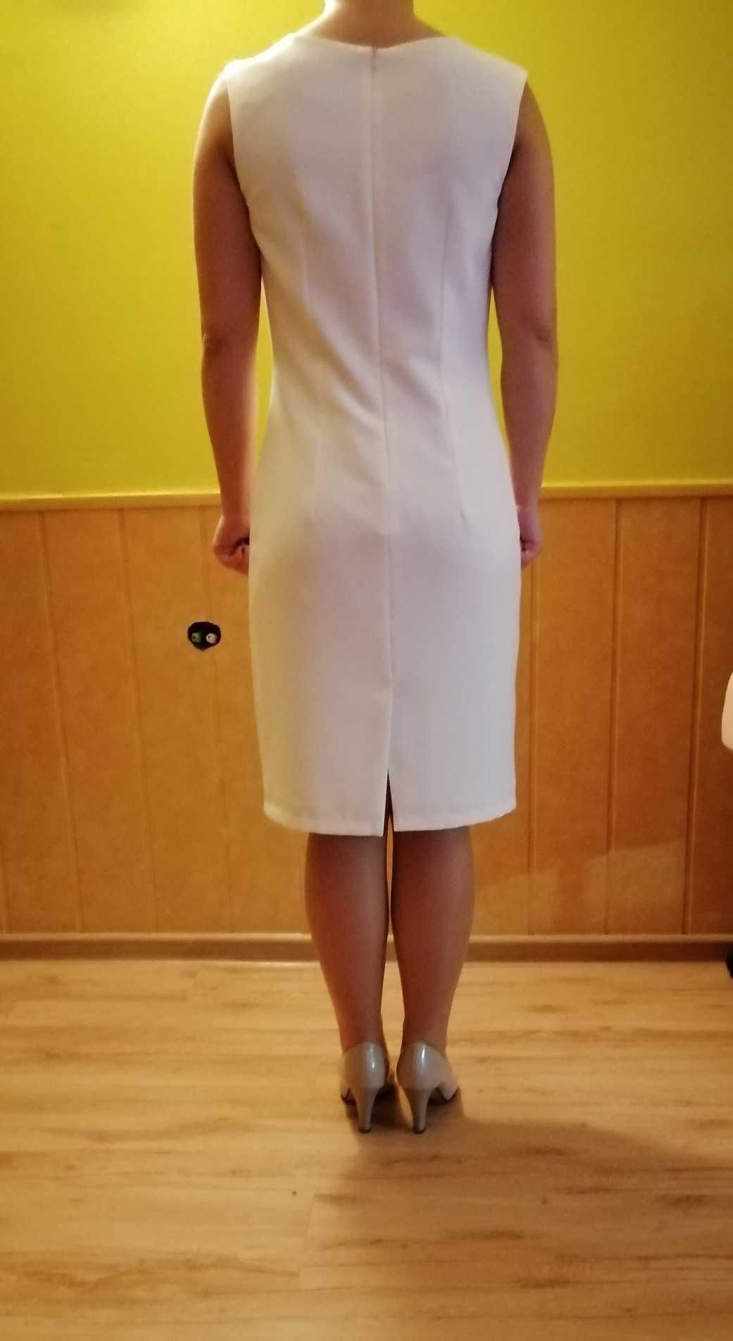 Sukienka biała Pretty Girl 38 M