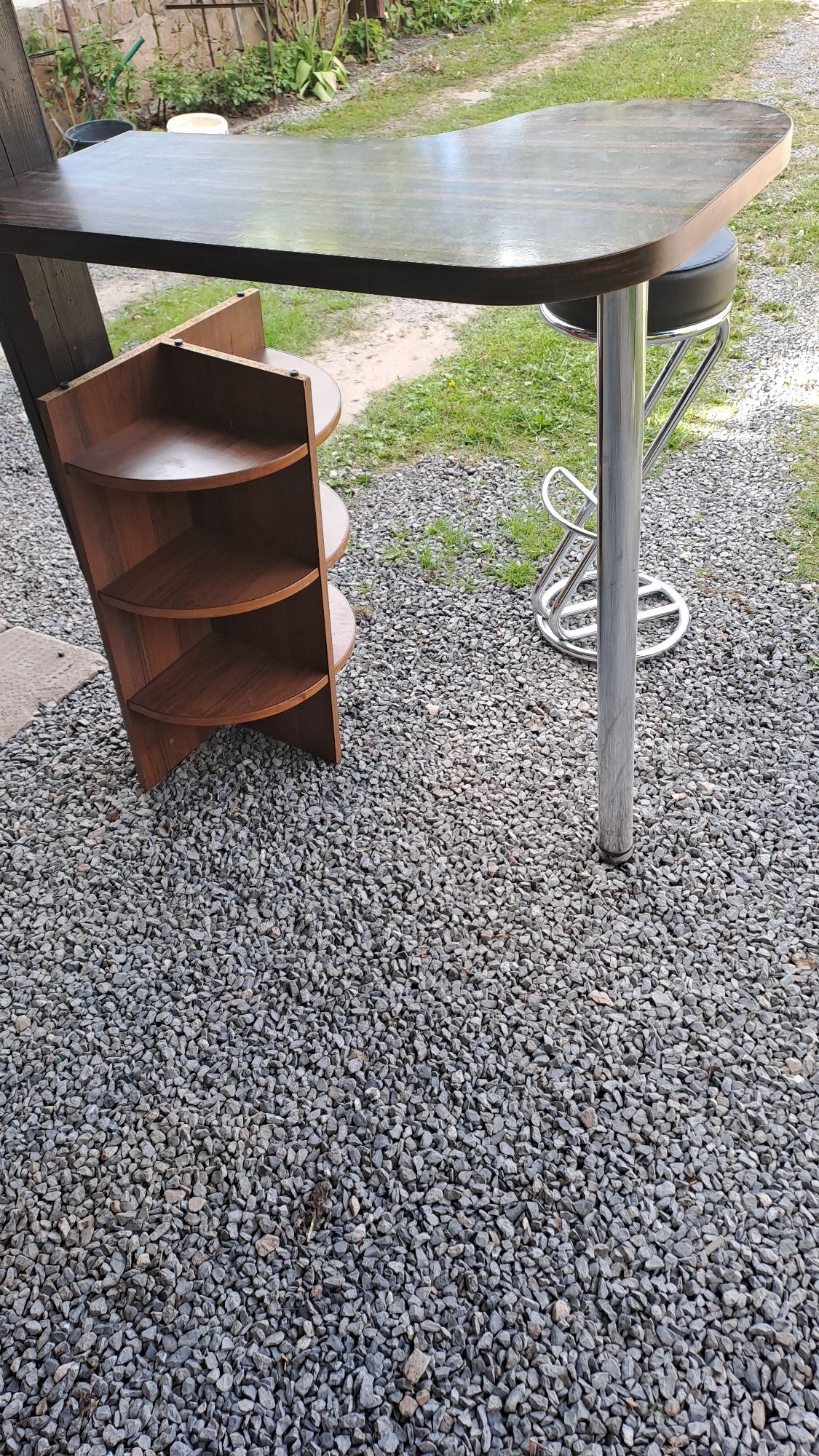 Meble barek w kształcie łezki 2 krzesła