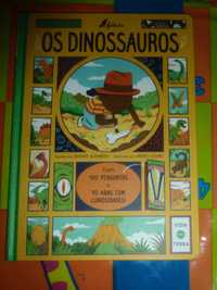 Livro pop up - Vida na Terra: Os Dinossauros