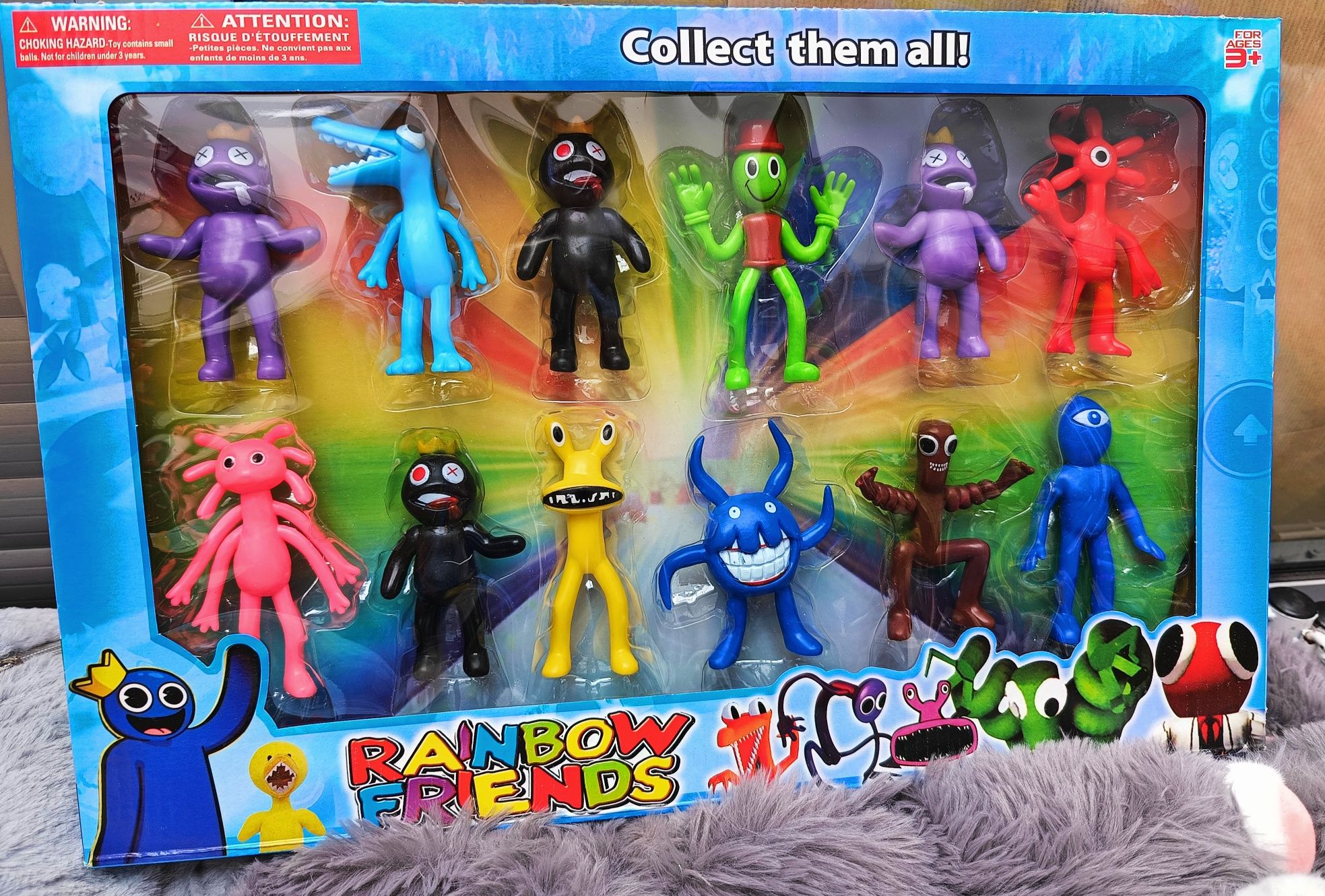 Meega duży zestaw figurek Rainbow Friends
