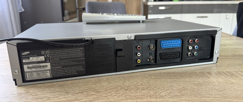 SAMSUNG DVD-V6800 #Magnetowid VHS DVD #Combo #6HD #DivX #Hi-Fi #Pilot