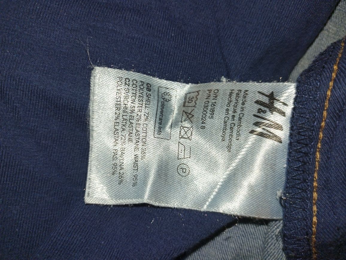 Spodnie Skinny ciążowe H&M rozmiar 42