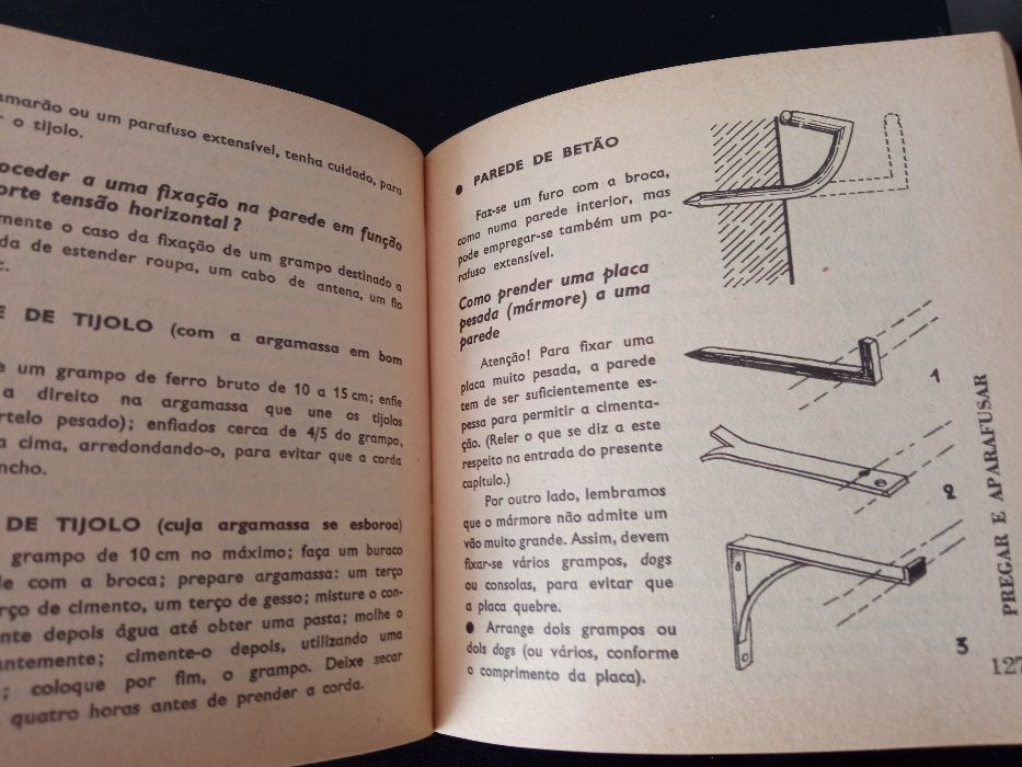 2 Livros "Eu Faço Tudo", 1961 + 3 Livros "Ideas Prácticas", 1948