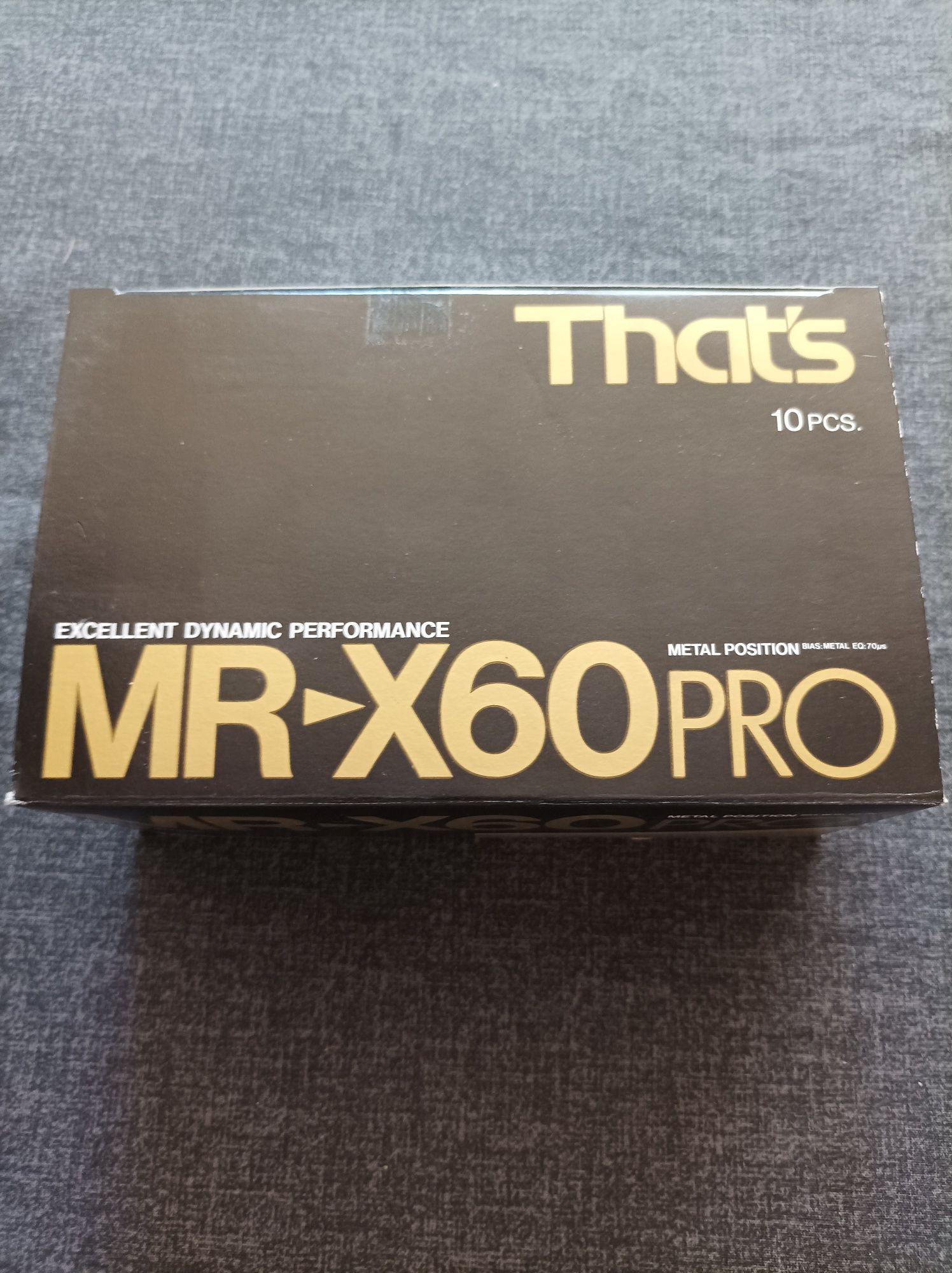 That's MR-X PRO 60 Super Metal Professjonal USE, SUPER CASETY