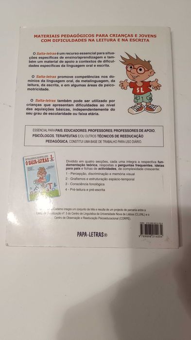 O Salta-Letras - Caderno 1 - Aquisições Básicas