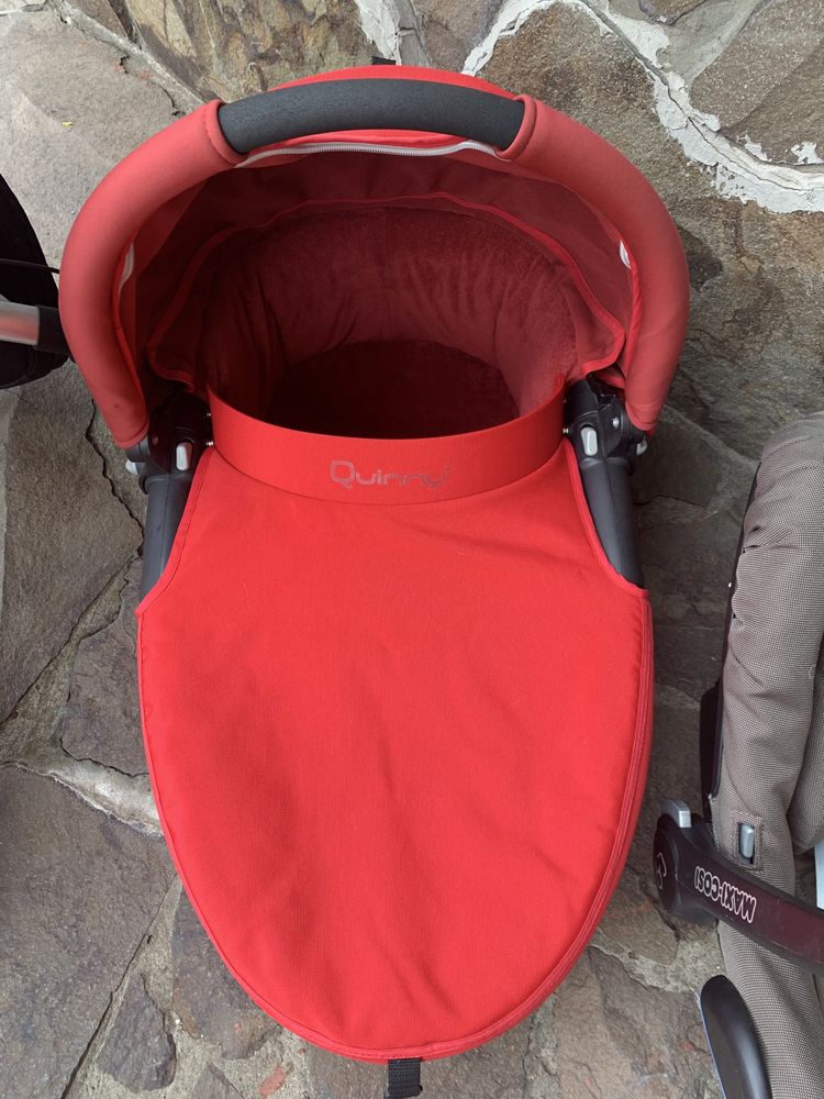 Коляска Quinny Buzz Bugaboo 3 прогулка+люлька+автокрісло MaxiCosi