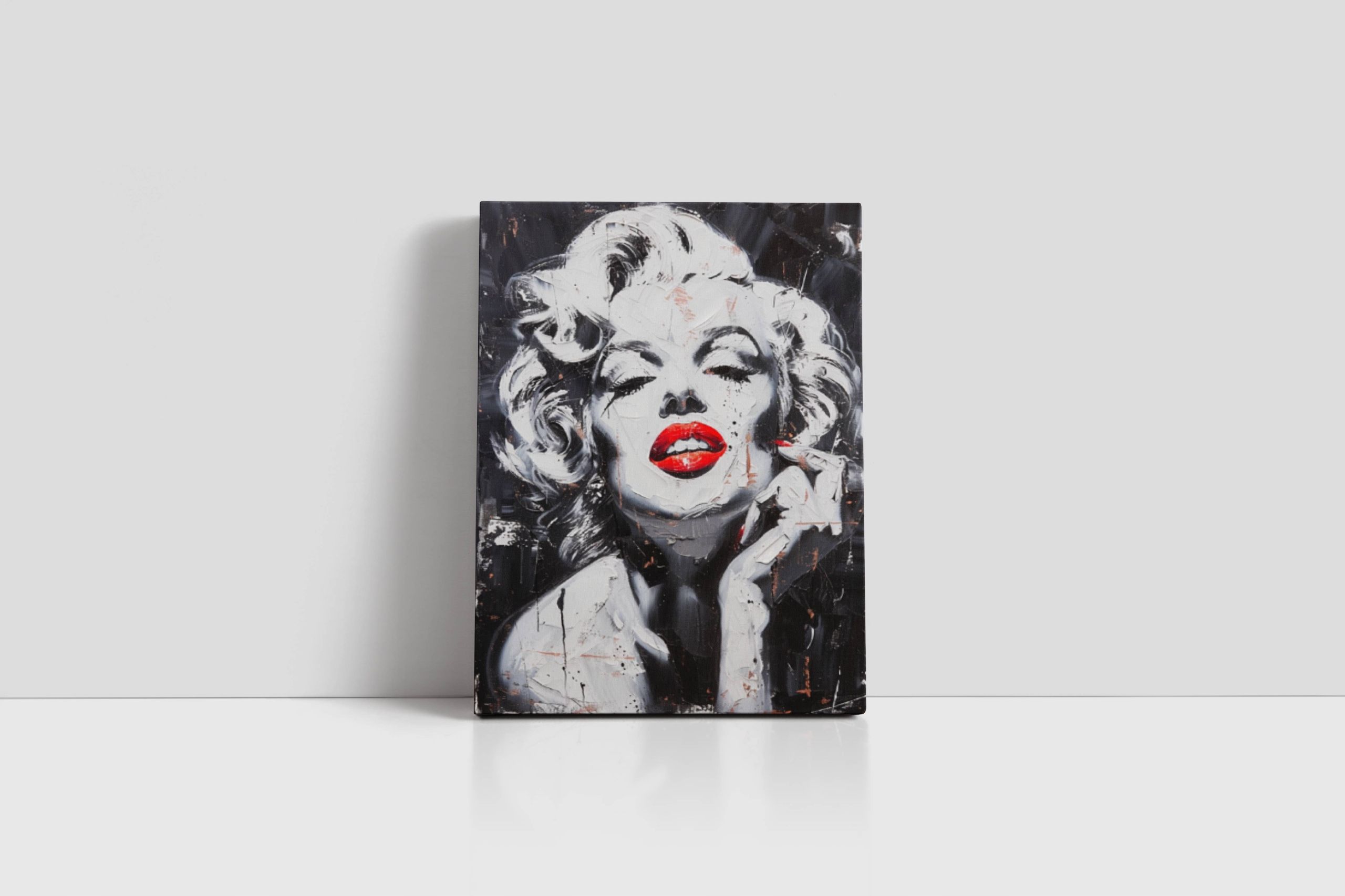 Obraz na płótnie Marilyn Monroe 90x120 cm - Ikona Popkultury